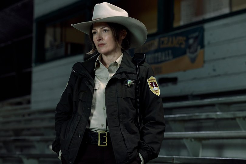 Kelly Macdonald plays a small-town sheriff in Lanterns.