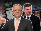 The prime minister and opposition leader are backing the gambling reforms as a winner for Australia. (Susie Dodds/AAP PHOTOS)