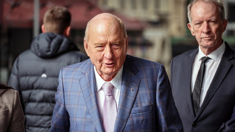 Alan Jones is standing trial in a Sydney court. 
