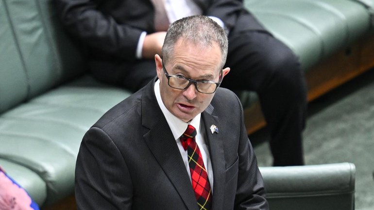 Andrew Wallace was one of two Coalition who crossed the floor in protest of the gambling reforms.
