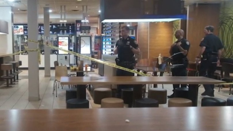 A man is facing charges after a 19-year-old tourist from Australia was stabbed overnight inside a McDonalds in Midtown.