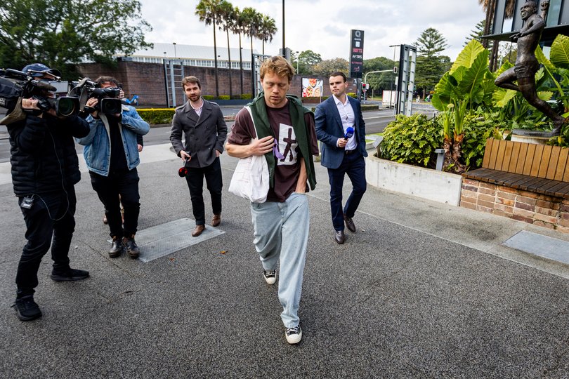 Callum Mills on Tuesday.