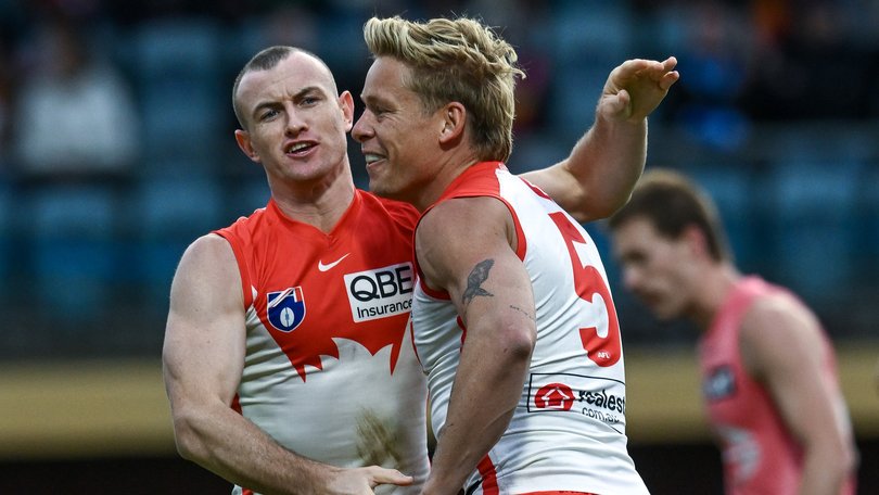 Chad Warner and Isaac Heeney.