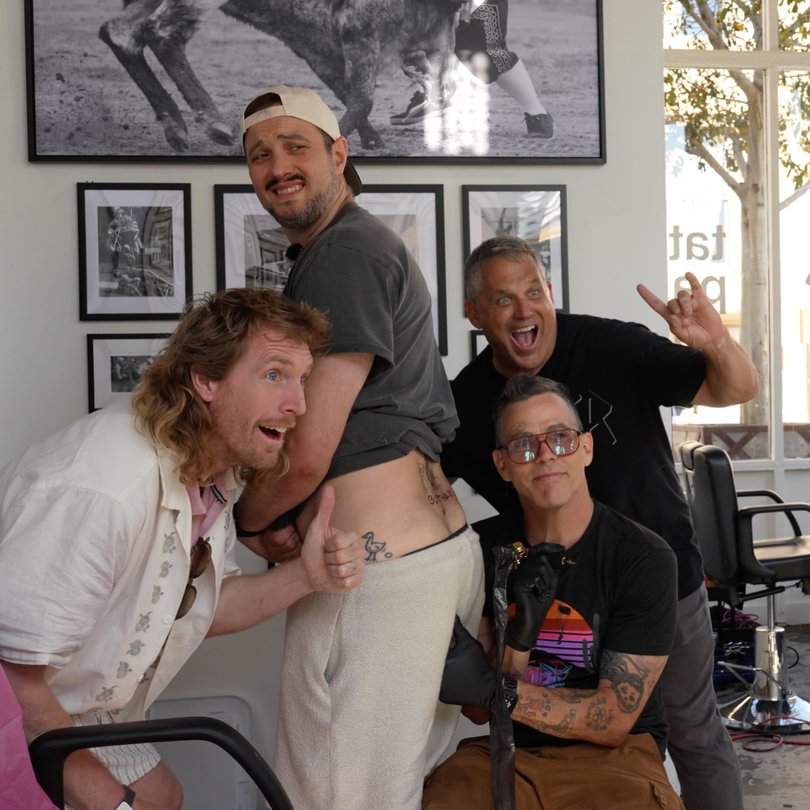 Marty and Michael combine with Jackass in the US.
