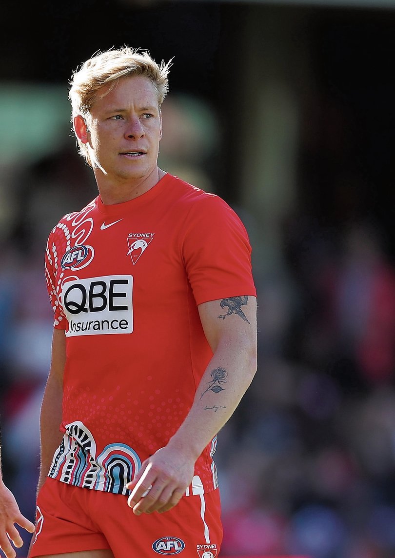 Isaac Heeney of the Swans.