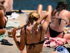 Reapply sunscreen every two hours or more if swimming