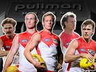 The Swans have suspended Riley Bice, Chad Warner, Isaac Heeney, Nick Blakey and James Jordon. (Susie Dodds/AAP PHOTOS)