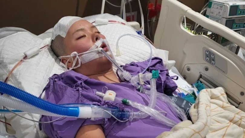 Jessica Bang was rushed to hospital after collapsing in Thailand.