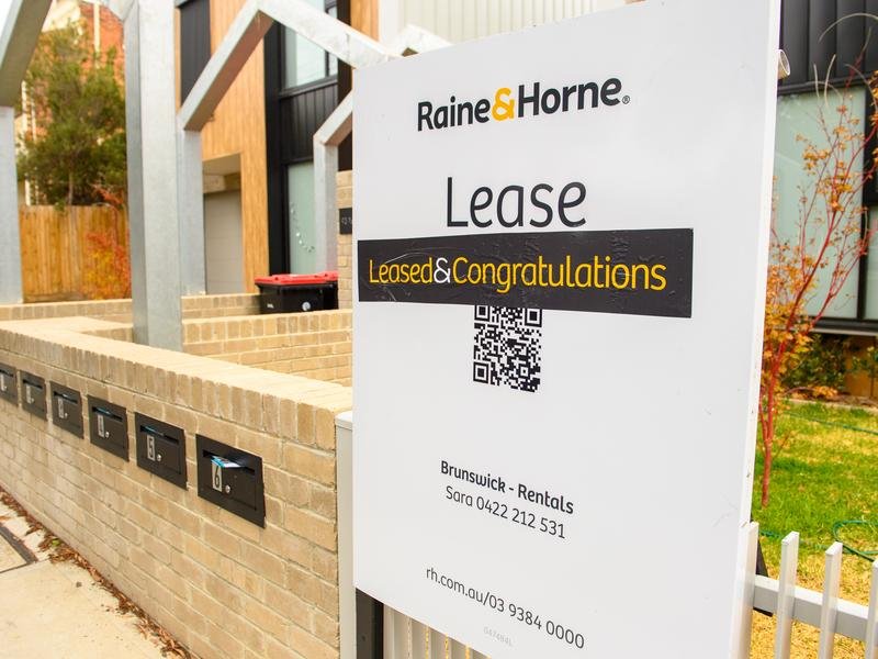 Rental listings have shown large annual falls across all capital cities.