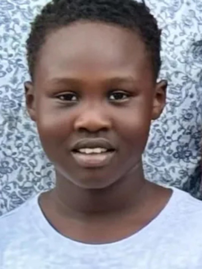 Dau Akueng’s 12-year-old friend Chol Achiek.