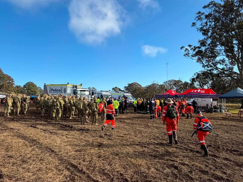 The search for the missing teenager is continuing. Picture: NewsWire Handout