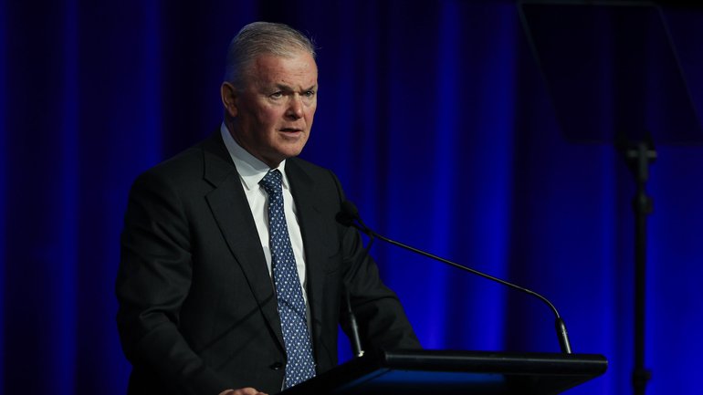 Santos boss Kevin Gallagher has been the sector’s most vocal critic of the Albanese Government’s gas reservation plans.