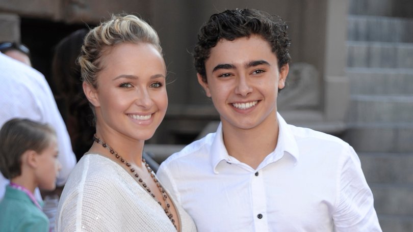 Actress Hayden Panettiere and her brother Jansen Panettiere in 2011.