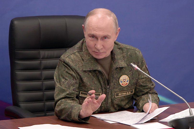 Russian President Vladimir Putin. AFP PHOTO / Russian presidential press office.