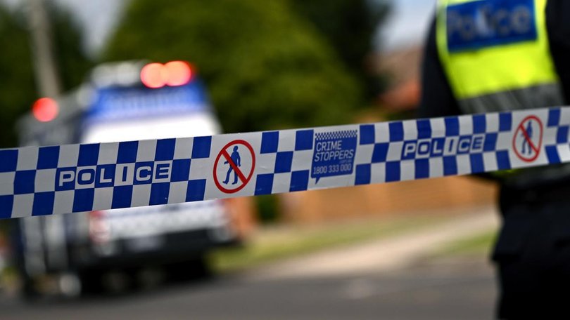 Police are conducting a search after a man was allegedly shot at a property northwest of Melbourne.