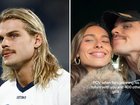 The AFL star shared a solo mirror selfie on Thursday, only for his mum to call him out.