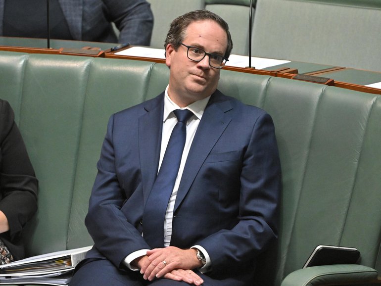 Minister for Veterans’ Affairs Matt Keogh during Question Time in the House of Representatives on Thursday, August 20, 2026.