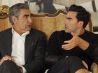 Eugene and Dan Levy in Schitt's Creek.