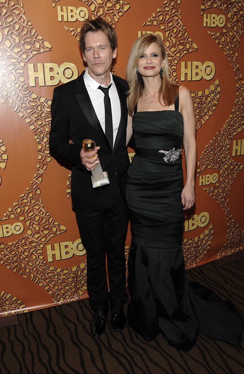 Kevin Bacon and Kyra Sedgwick in 2010. (AP Photo/Dan Steinberg)