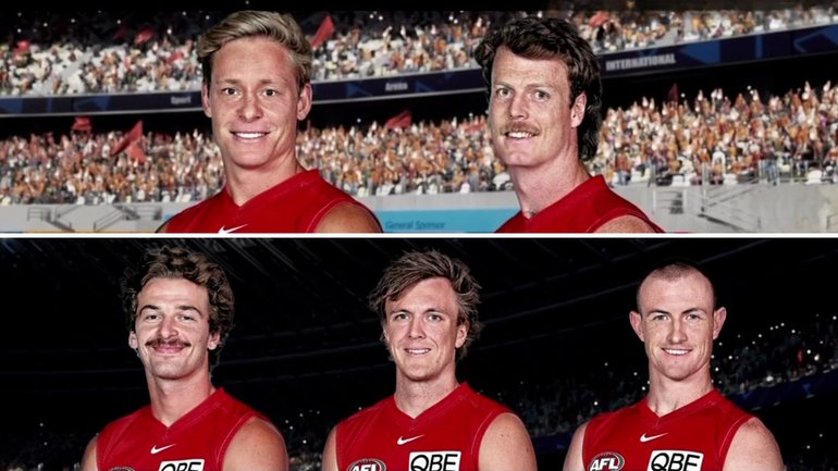 Sydney Swans ‘banned five’ told the women in their hotel room that they were carpenters. 