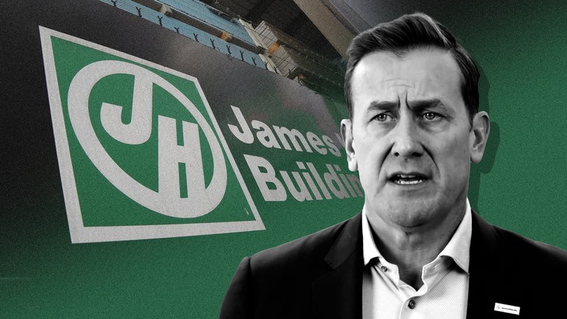 James Hardie chief executive Aaron Erter.