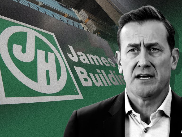 James Hardie chief executive Aaron Erter.
