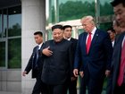 President Trump and the North Korean leader Kim Jong-un in South Korea, June 30, 2019. 