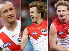 The five Swans players have been stood down by Sydney for breaching club rules.