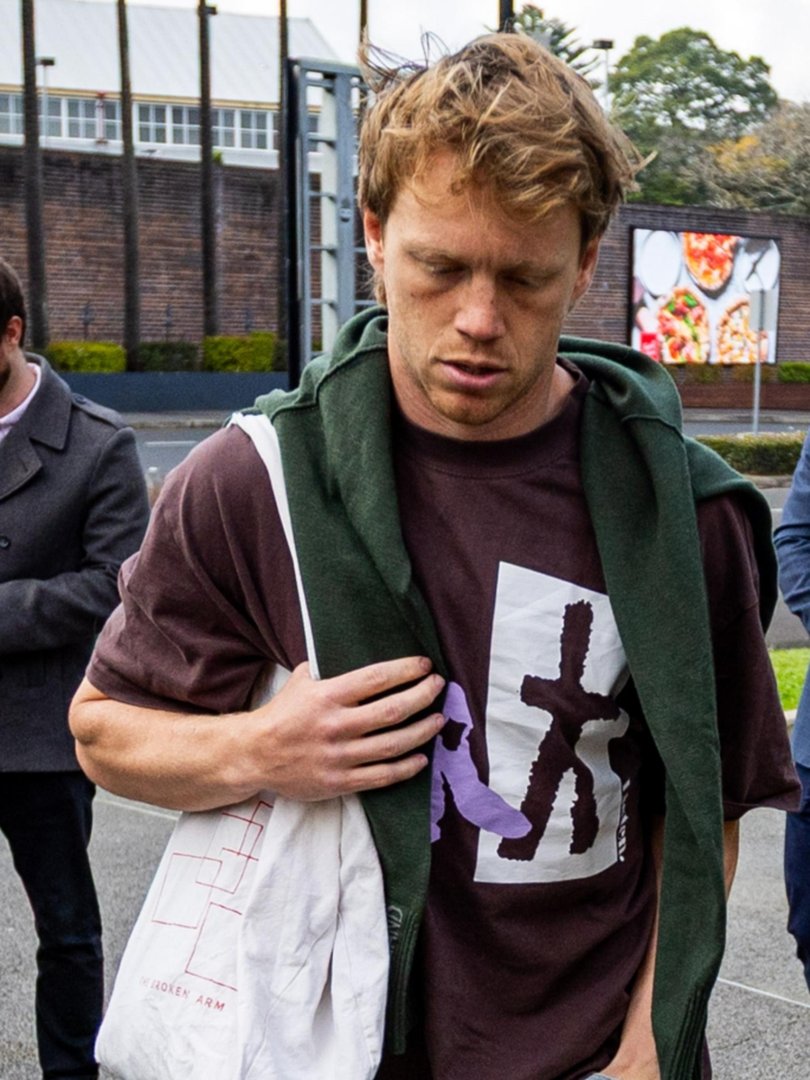 Swans captain Callum Mills arrives at Swans HQ for training on Tuesday.