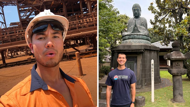 The 32-year-old sold all of his belongings and moved his life to Japan to pursue his passion after ten years working FIFO.