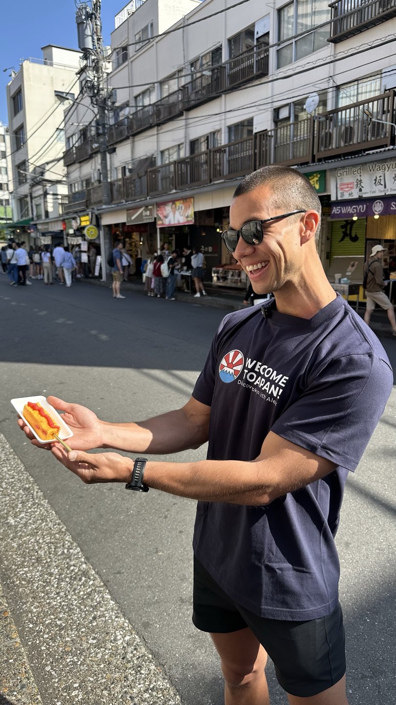 The 32-year-old West Aussie started a tour guide company called Welcome to JPN.