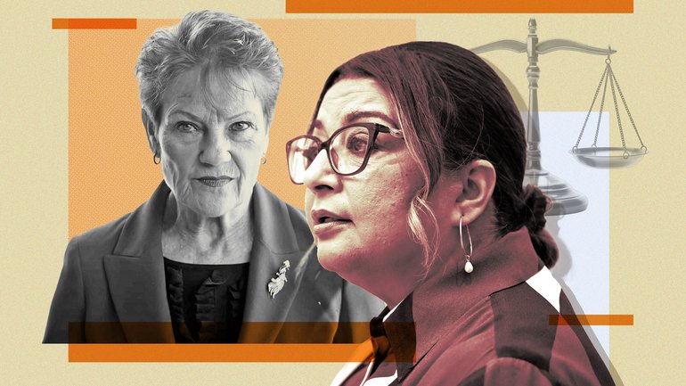Pauline Hanson and Maureen Faruqi.