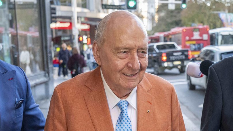 Alan Jones has denied grabbing the man under the table. NewsWire / Simon Bullard.