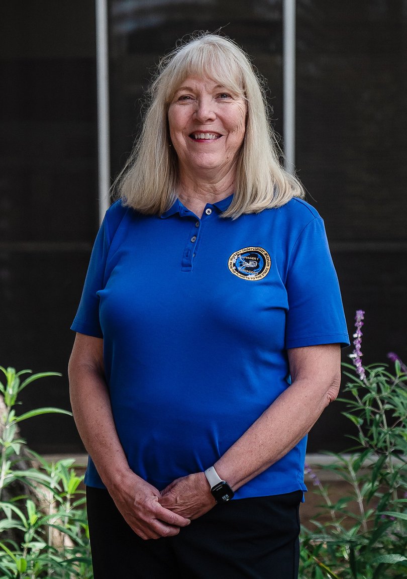 Scientist Linda J. Spilker was part of the Voyager mission when it launched and hopes to be there at the end.