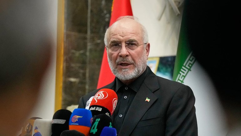Leading figure Mohammad Baqer Qalibaf, says Iran must make plans to overcome unjust US sanctions. (AP PHOTO)