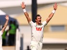 Mitchell Starc is on fire against Bangladesh in Mackay.