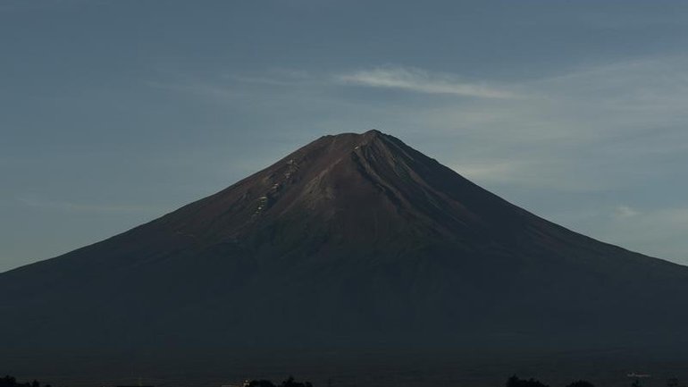 A family hike on Mount Fuji has taken a shocking turn after a seven-year-old boy was left alone on the mountain. 