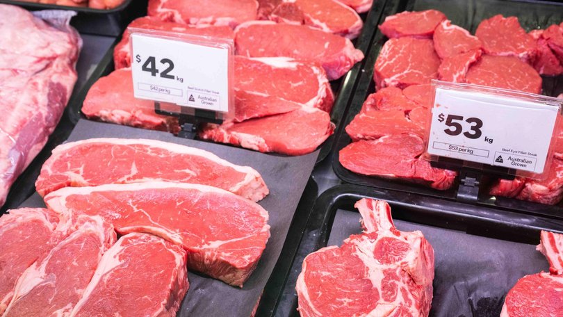 Australian beef was previously singled out by the US President. Picture: NewsWire / Monique Harmer