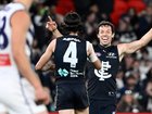The Blues have continued their incredible resurgence with a thumping win over the Dockers. (Adam Trafford/AAP PHOTOS)