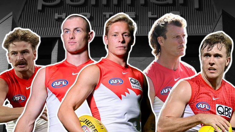 Sydney face the season's close without five players banned by Swans for 'breaching club standards'. (Susie Dodds/AAP PHOTOS)