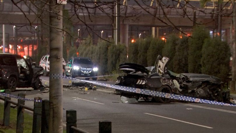 The man was ejected from the stolen Mustang and killed.