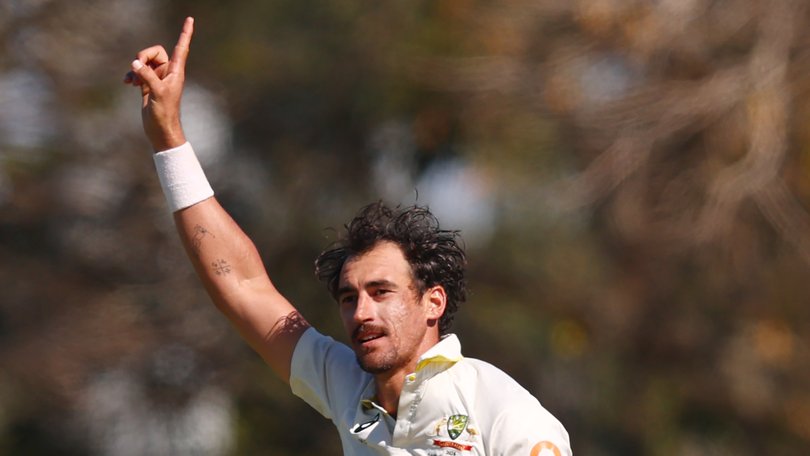 Mitchell Starc has 10 wickets in Mackay.