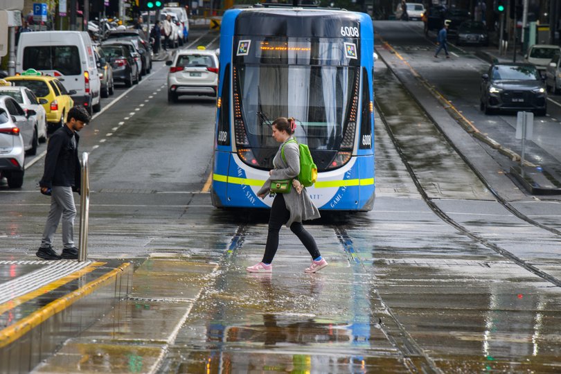 The system will bring rain to most of Victoria on Tuesday.