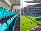 Empty seats were seen in the member's section at the SGC, with empty stands seen across the stadium.