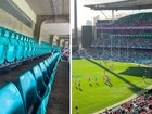Empty seats were seen in the member's section at the SGC, with empty stands seen across the stadium.