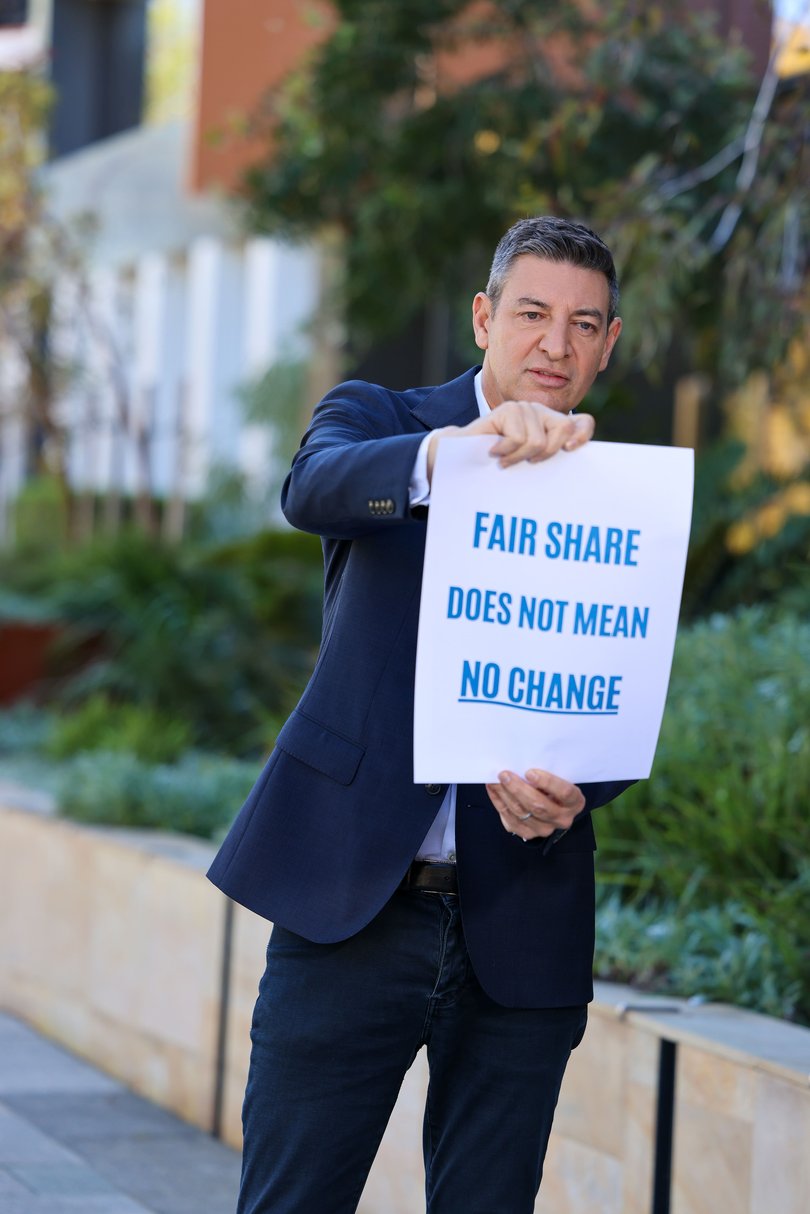 Opposition leader Basil Zempilas has challenged Anthony Albanese to provide an ironclad guarantee the State’s current GST share will not change.