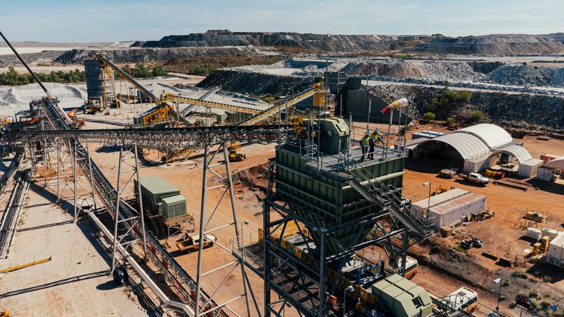 The PLS Ngungaju processing plant at Pilgangoora