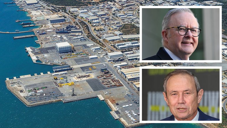 Both the Albanese and Cook Governments say they want to minimise potential impacts to local businesses, including those not in the defence sector, as they work towards completing the ‘national strategic asset’.