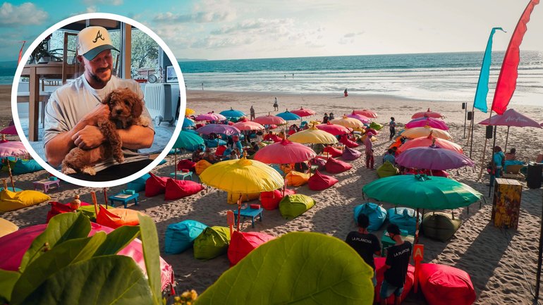 A two-month holiday to Bali has left British tourist Matt Flack facing an uncertain future for his eyesight after he was diagnosed with a rare parasitic eye infection.