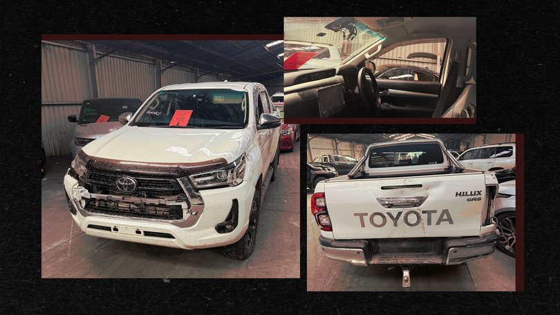 The dealership tracked down Mahad Islam’s stolen Hilux SR5.